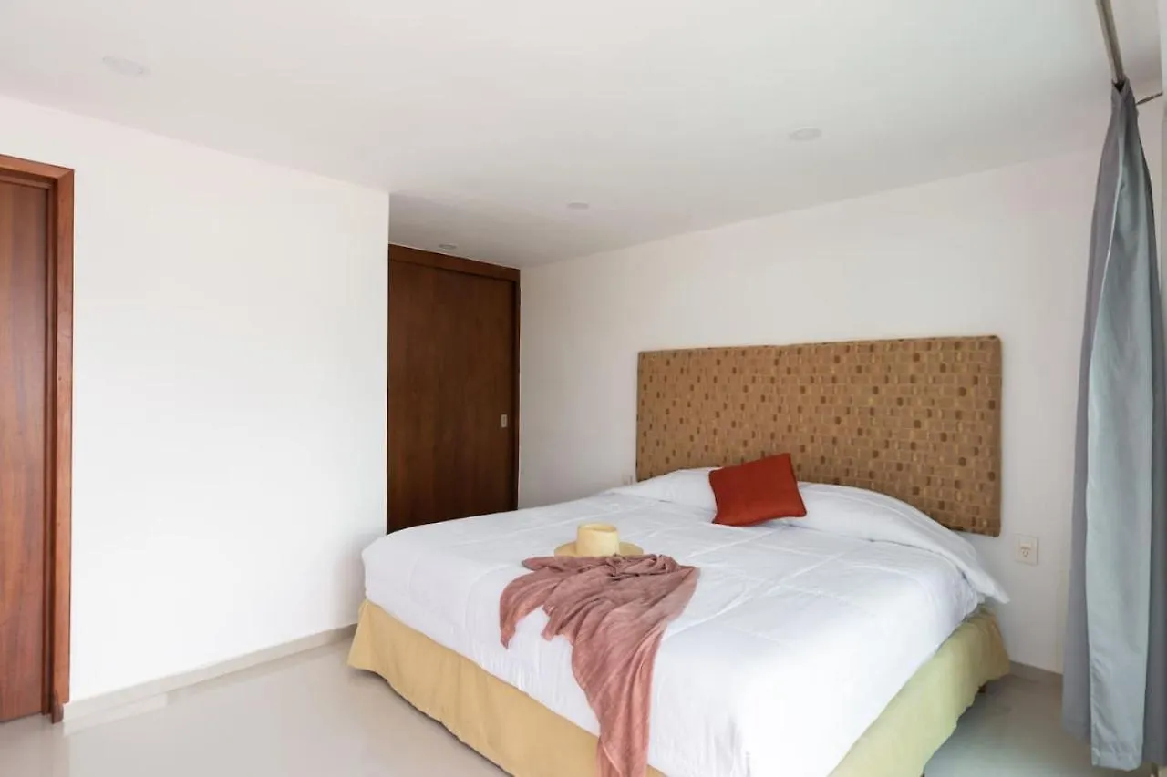 Апартаменты Downtown 6Br Ph With 2 Private Jacuzzi For Large Groups Плая-дель-Кармен