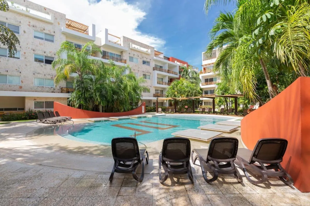 Апартаменты Downtown 6Br Ph With 2 Private Jacuzzi For Large Groups Плая-дель-Кармен