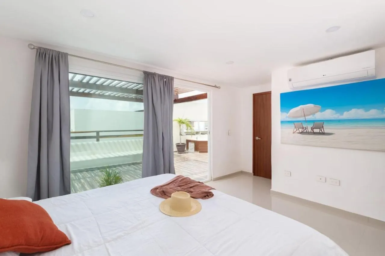 Downtown 6Br Ph With 2 Private Jacuzzi For Large Groups Apartment Playa del Carmen 0*,