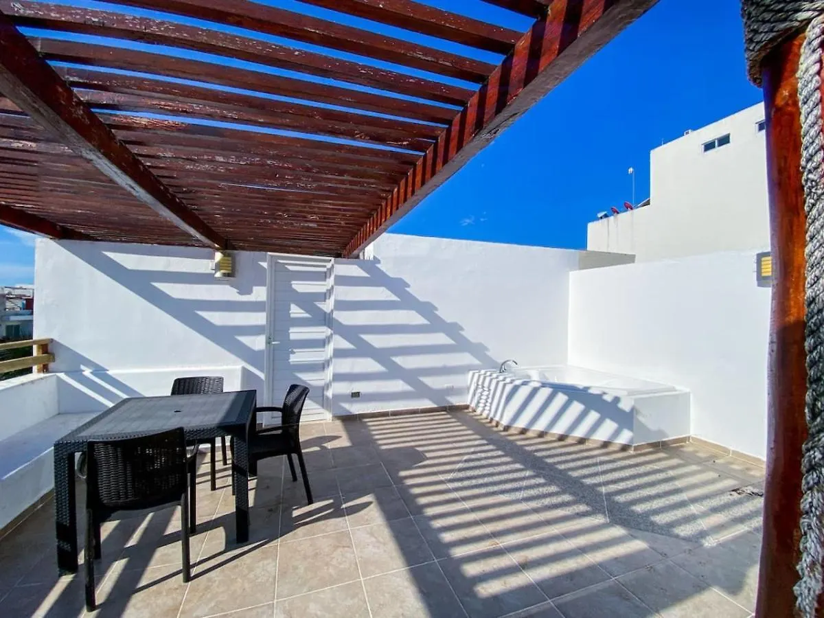 Downtown 6Br Ph With 2 Private Jacuzzi For Large Groups Apartment Playa del Carmen