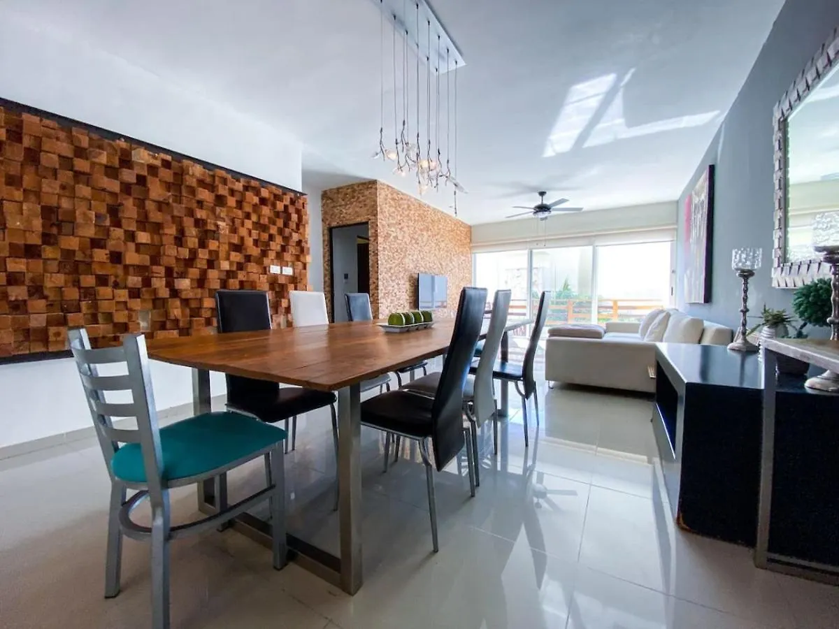 Downtown 6Br Ph With 2 Private Jacuzzi For Large Groups Apartment Playa del Carmen