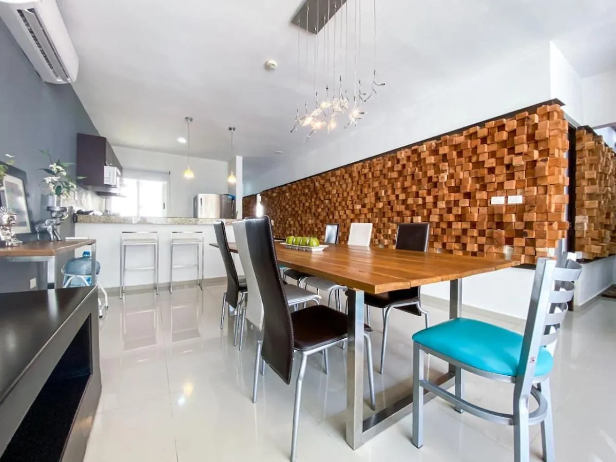 Downtown 6Br Ph With 2 Private Jacuzzi For Large Groups Apartment Playa del Carmen 0*,