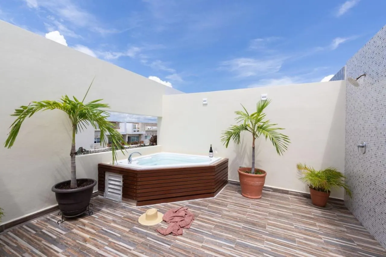 Downtown 6Br Ph With 2 Private Jacuzzi For Large Groups Apartment Playa del Carmen